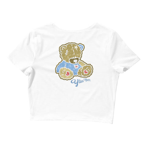 YMC | WOMENS YM MASCOT CROP TEE