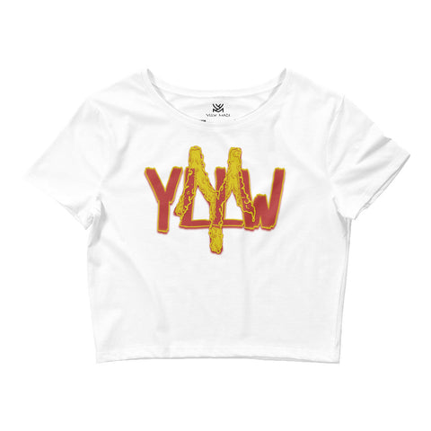 YMC | WOMENS MAZE CROP TEE